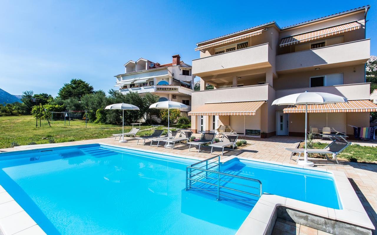 Apartments Viktorija 2 Baška Exteriör bild